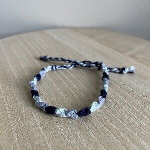 Phyllis Bracelet, anklet, trendy, comfortable, tie, embroidery thread, woven, gi